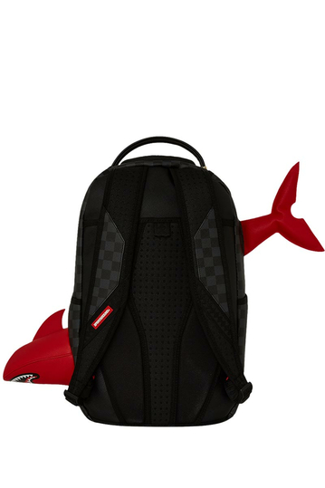 Sprayground Shark Smashed Through Backpack