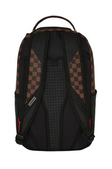 Sprayground The Hero Black Brown Check Backpack
