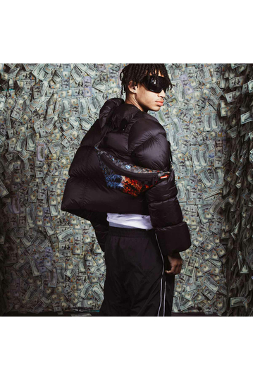 Sprayground Fire & Ice Shark Waist Bag