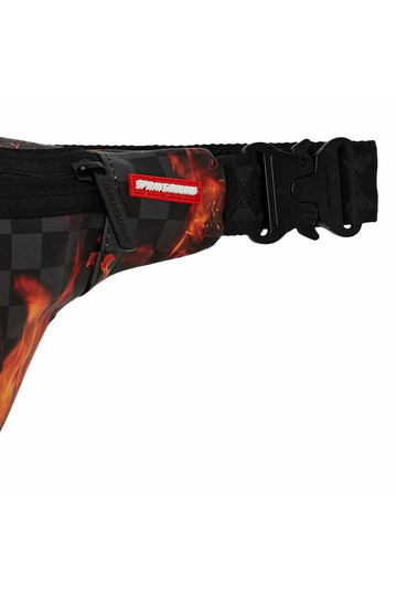 Sprayground Fire & Ice Shark Waist Bag
