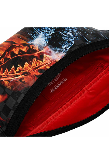 Sprayground Fire & Ice Shark Waist Bag