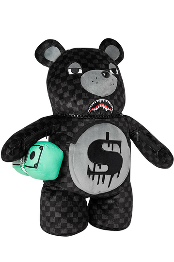 Sprayground Dripping Sharks In Paris Bear Backpack