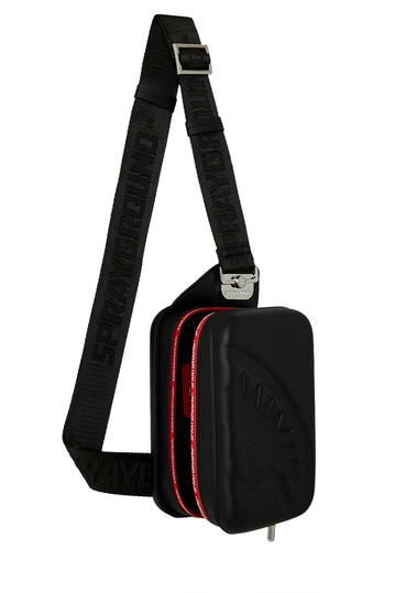 Sprayground The Hero Printed Zipper Hard-Shell Crossbody Bag