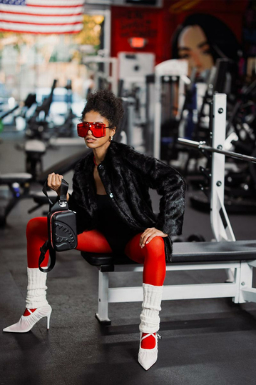 Sprayground The Hero Printed Zipper Hard-Shell Crossbody Bag