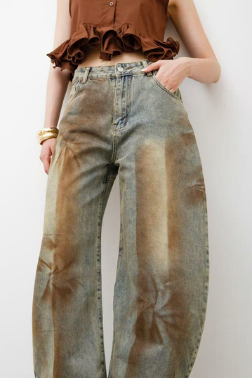 Ballon Jeans Vintage Denim Blue