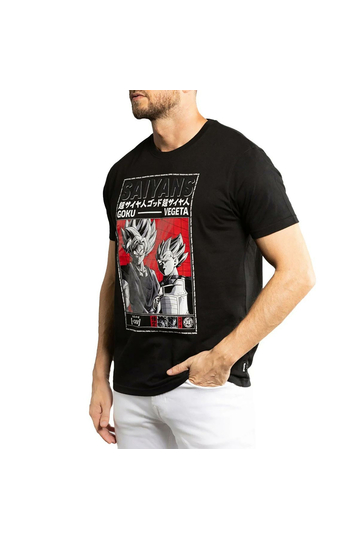 Capslab Dragon Ball Super Saiyans T-Shirt Black