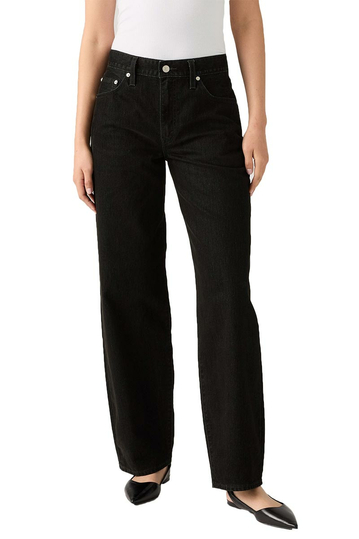 Levi's® Baggy Dad Women's Jeans Black Flat Finish