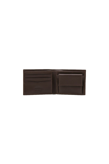 LEVI'S® Bifold Wallet Dark Brown