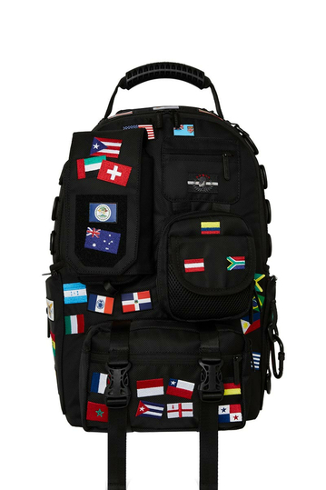 Sprayground James Flags Special OPS Cargo Backpack