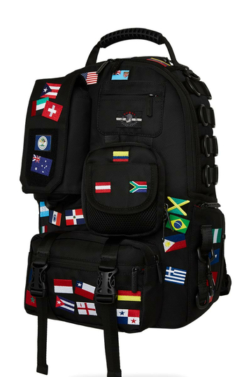 Sprayground James Flags Special OPS Cargo Backpack