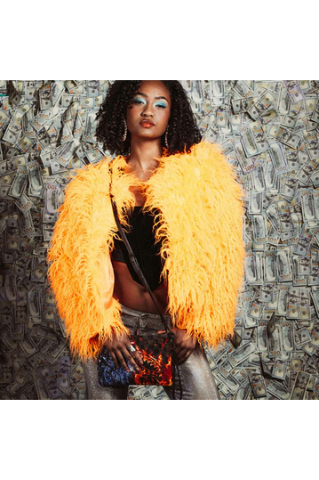 Sprayground Fire & Ice Shark Crossover Clutch