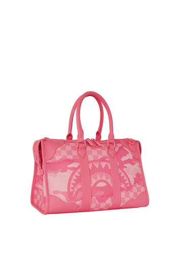 Sprayground Pink 3AM Riptide Mini Pyramid Duffle