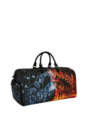 Sprayground Fire & Ice Shark Duffle