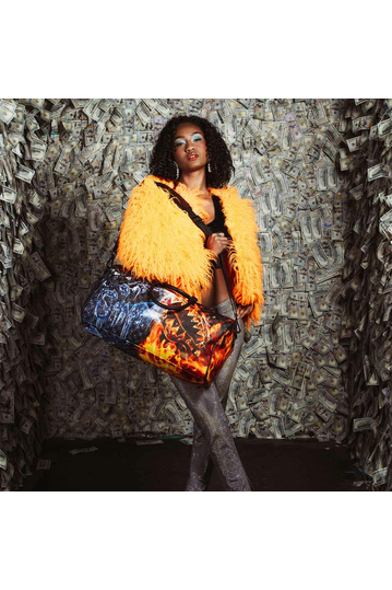 Sprayground Fire & Ice Shark Duffle