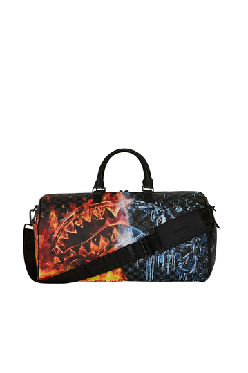 Sprayground Fire & Ice Shark Duffle