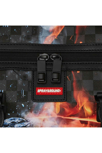 Sprayground Fire & Ice Shark Duffle