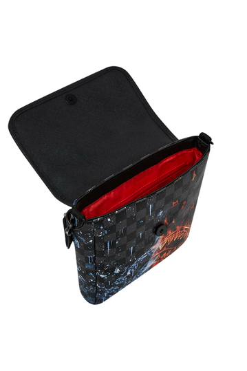 Sprayground Fire & Ice Shark Crossbody Bag