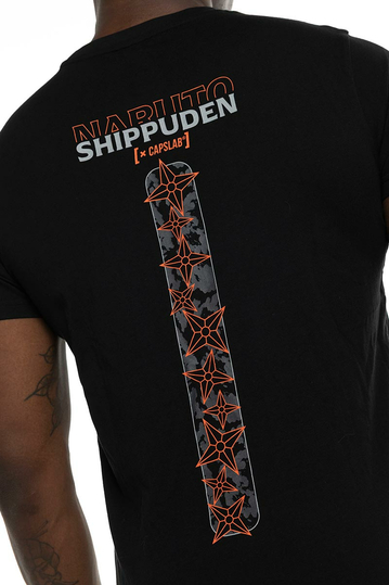 Capslab Naruto Rival T-Shirt Black