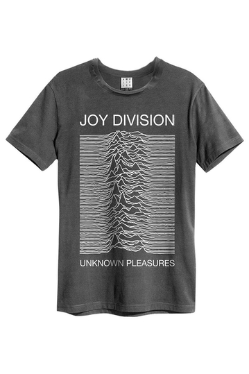 Amplified Joy Division Unknown Pleasures t-shirt ανθρακί