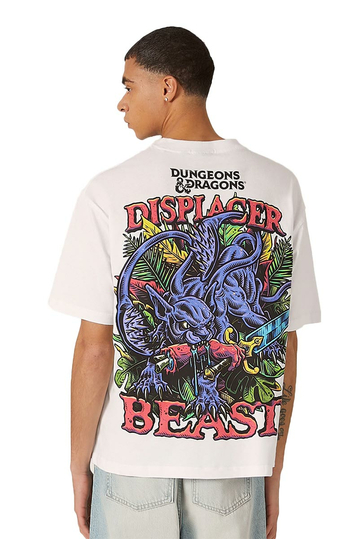 Alcott Boxy Fit T-shirt Dungeons & Dragons White