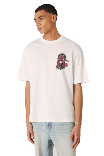 Alcott Boxy Fit T-shirt Dungeons & Dragons White