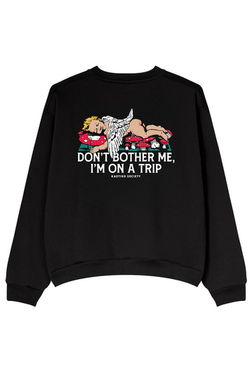 Kaotiko Busy Cupid Sweatshirt Black