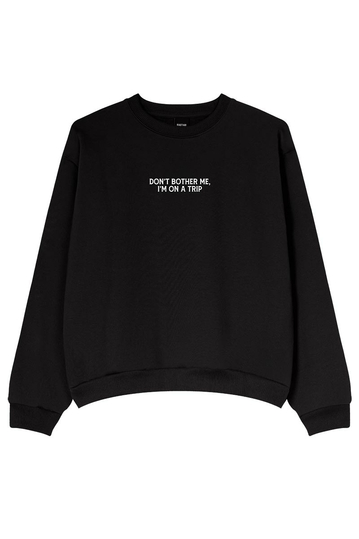 Kaotiko Busy Cupid Sweatshirt Black