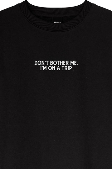 Kaotiko Busy Cupid Sweatshirt Black