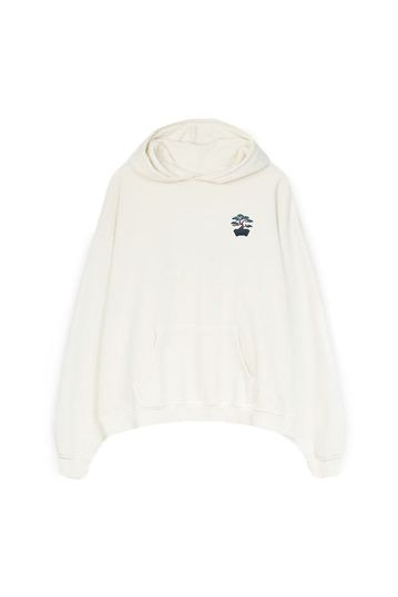 Kaotiko Washed Hoodie Bonsai Ivory