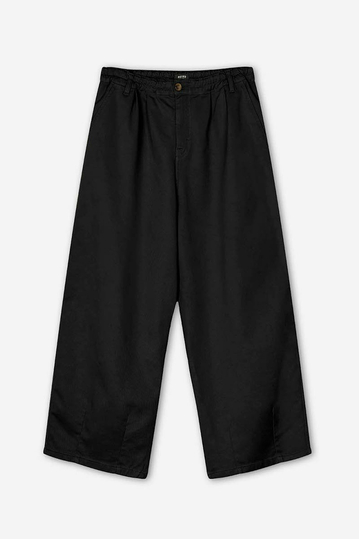 Kaotiko Dandy Wide Leg Unisex Trousers Black