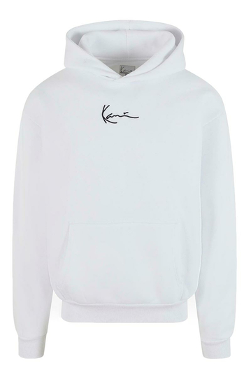 Karl Kani Small Signature Hoodie White