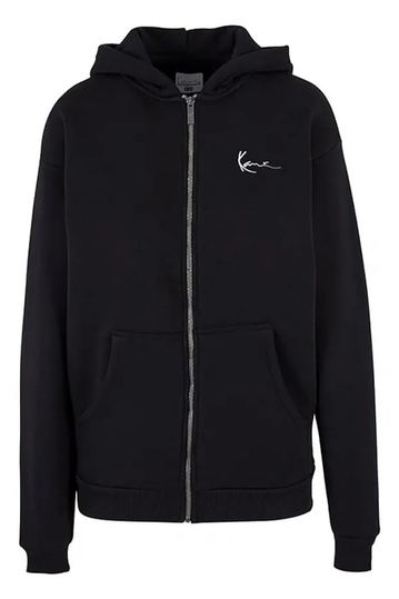 Karl Kani Chest Signature Zip Hoodie Black