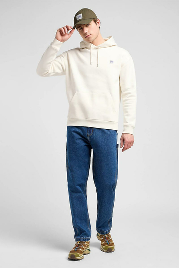 Lee Workwear Relaxed Hoodie Ecru