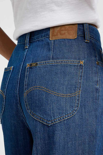 Lee Stella Wide Leg Women's Jeans - Dark Eton