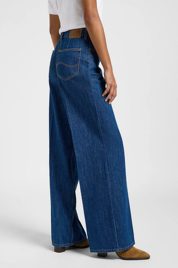 Lee Stella Wide Leg Women's Jeans - Dark Eton