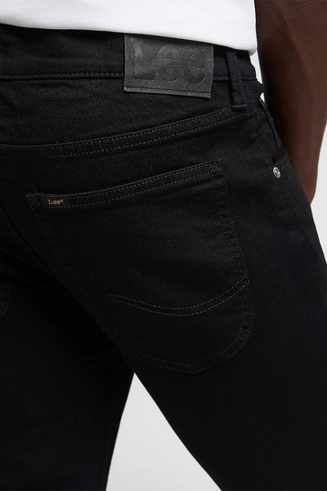 Lee Luke Slim Tapered Jeans - Clean Black