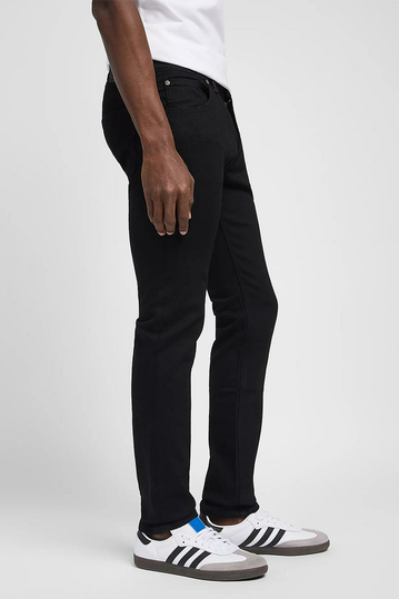 Lee Luke Slim Tapered Jeans - Clean Black