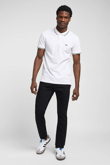 Lee Luke Slim Tapered Jeans - Clean Black