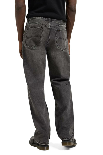 Lee Asher Loose Straight Jeans - Deep Obsidian