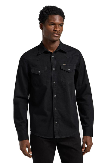 Lee Regular Western Shirt - Black