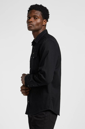 Lee Regular Western Shirt - Black