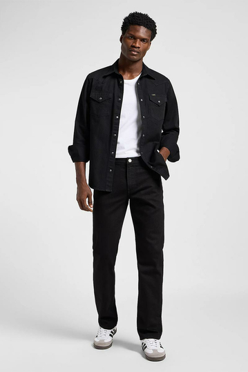 Lee Regular Western Shirt - Black