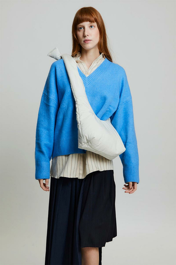 Lefrik Biwa Mini Shoulder Bag Ice