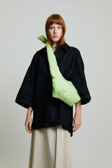 Lefrik Biwa Mini Shoulder Bag Lime