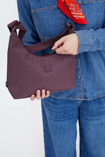 Lefrik Bico Shoulder Bag Maroon