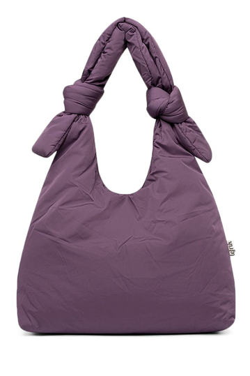 Lefrik Biwa Shoulder Bag Plum