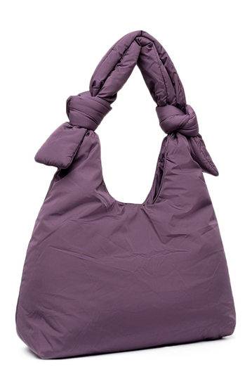 Lefrik Biwa Shoulder Bag Plum