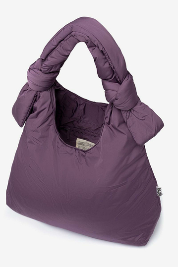 Lefrik Biwa Shoulder Bag Plum