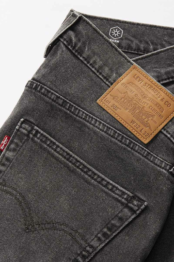 LEVI'S® 502­™ Taper Fit Jeans Pepper Warm - Black