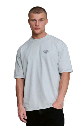 Pegador Sydon Oversized T-Shirt Vintage Light Grey